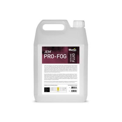 Жидкость для генераторов дыма MARTIN JEM Pro-Fog 5L, 5 литров