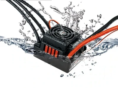 Бесколлекторный бессенсорный регулятор Hobbywing QuicRun-WP-8BL150-V2-CTP (150A-1080A, 1/8)