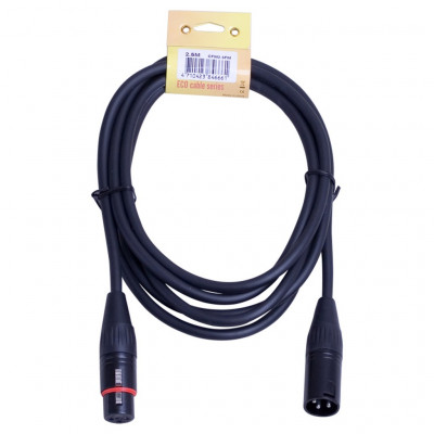 Балансный кабель Superlux CFM2.5FM, XLR3F-XLR3M