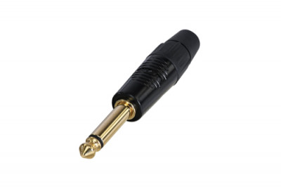 Кабельный разъем Rean RP2C-B Jack 6.3мм TS