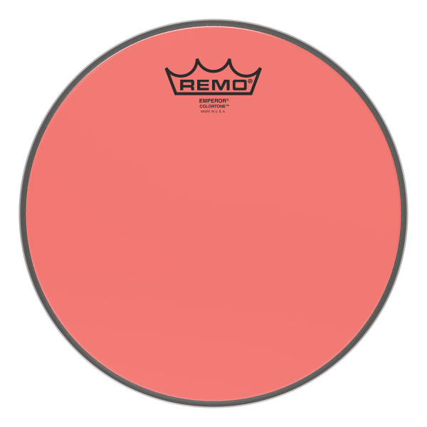 REMO BE-0310-CT-RD Emperor® Colortone™ Red Drumhead ,10' цветной двухслойный прозрачный пластик, красный