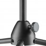 Микрофонная стойка STAGG MIS-0822BK, высота 103-166см