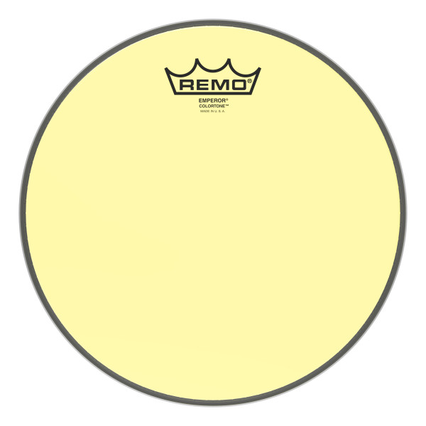 REMO BE-0310-CT-YE Emperor® Colortone™ Yellow Drumhead ,10' цветной двухслойный прозрачный пластик, желтый