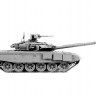 Российский основной боевой танк Т-90 1/35