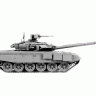 Российский основной боевой танк Т-90 1/35