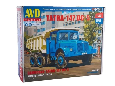 Сборная модель AVD TATRA-147 DC-5 самосвал, 1/43