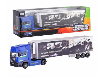 Машина Autotime "HEAVY DUTY TRUCK" тягач с полуприцепом 1:48