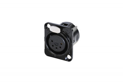 Панельный разъем Rean RC5FDL-B XLR female