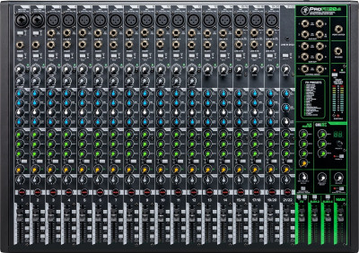 MACKIE ProFX22v3 22-канальный микшер с процессором эффектов и USB