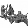 Советский мотоцикл М-72 с 82-мм минометом 1/35