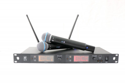 Радиосистема RFIntell QL7R/T1-B 720,500-754,000 МГц двухканальная