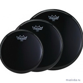 Пластик для барабана 13" REMO BE-0013-ES DRUMCRAFT черного цвета