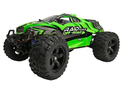 Радиоуправляемый монстр Remo Hobby (зеленый) 4WD 2.4G 1/14 RTR