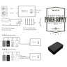 JOYO JMP-01 Portable Pedal Power Supply автономный блок питания, ёмкость 6600mAh, 9 В, 2 А