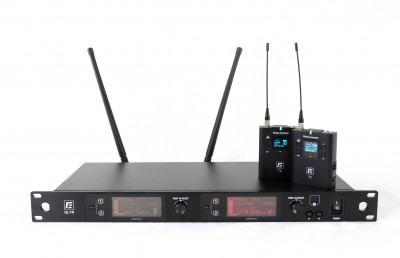 Радиосистема RFIntell QL7R/T2-A 651,800-683,400 МГц двухканальная
