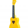 Belucci B-21 Heart YL укулеле-сопрано