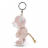 Мягкая игрушка NICI Снежная лиса, брелок 10 см