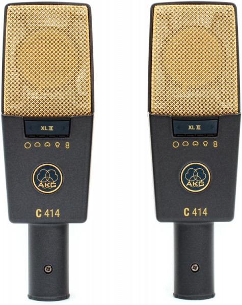 AKG C414XLII/ ST стереопара студийных микрофонов