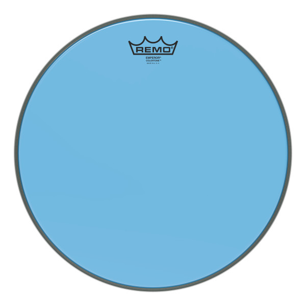 REMO BE-0314-CT-BU Emperor® Colortone™ Blue Drumhead, 14' цветной двухслойный прозрачный пластик, голубой