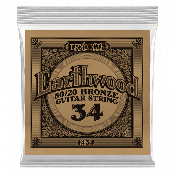 Одиночная струна для акустической гитары Ernie Ball P01434