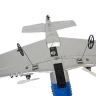 Радиоуправляемый самолет Volantex RC Mustang 400мм (синий) 2.4G 2ch LiPo RTF with Gyro