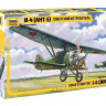 Сборная модель ZVEZDA Советский истребитель АНТ-5 (И-4, И-42), 1/72