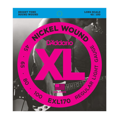 D'Addario EXL170 Набор 4 струны для бас-гитары