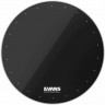 Пластик для бас барабанов EVANS BD22RA - 22" Genera EQ1 Resonant, однослойный, с демпфирующим кольцом и вентиляционными отверстиями, черный