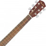 FENDER CD-60SCE DREAD ALL-MAH WN электроакустическая гитара
