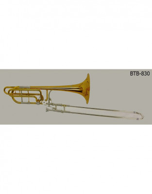Тромбон-бас Bb/F/D/Gb BRAHNER BTB-830 с 2-мя квартвентилями кейс и мундштук в комплекте