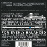 Струны для электрогитары D'ADDARIO EXL115BT 11-50 никель круглая обмотка