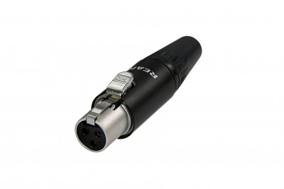 Кабельный разъем Rean RT3FC-B mini XLR female