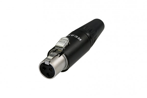 Кабельный разъем Rean RT3FC-B mini XLR female