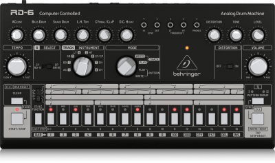 Драм-машина Behringer RD-6-BK аналоговая