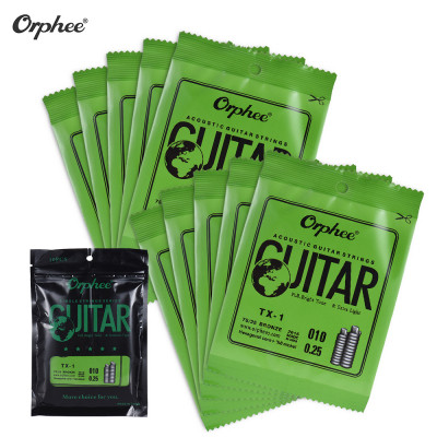 Одиночная струна для акустической гитары Orphee TX-1 (010)