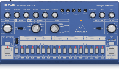 Драм-машина Behringer RD-6-BU аналоговая