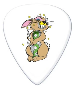 DUNLOP BL109T.73 Frank Kozik Series 1 Pick Tin набор медиаторов в жестяной коробке .73 мм, 6 шт