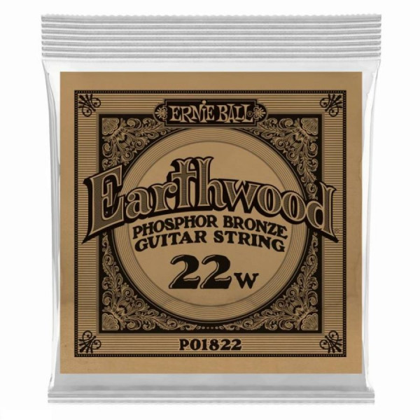 ERNIE BALL 1822 (.022) одна струна для акустической гитары