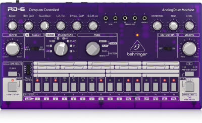 Драм-машина Behringer RD-6-GP аналоговая