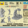 Сборные солдатики ZVEZDA Немецкие горные стрелки, 1/72