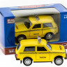 Машина "АВТОПАНОРАМА" инерц. ВАЗ 2121 1/50, в/к 12*7*5,5 см, желтая