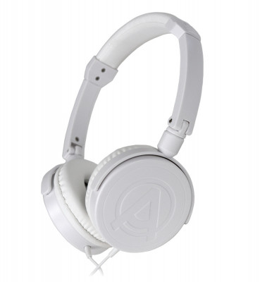 Наушники AuraSonics FINE F202WH проводные складные закрытые