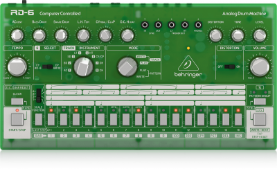 Драм-машина Behringer RD-6-LM аналоговая