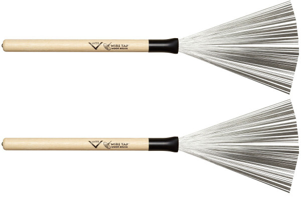 Щетки барабанные металлические VATER VWTW UPC деревянная ручка
