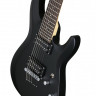 Schecter C-7 Deluxe SBK Электрогитара семиструнная, липа, клен, анкер