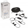 SHURE SE112-K-BT1-EFS беспроводные внутриканальные Bluetooth наушники с одним динамическим драйвером, цвет серый.