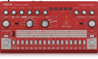 Драм-машина Behringer RD-6-RD аналоговая
