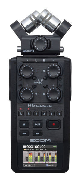 Рекордер-портастудия Zoom H6/BLK 4 канала