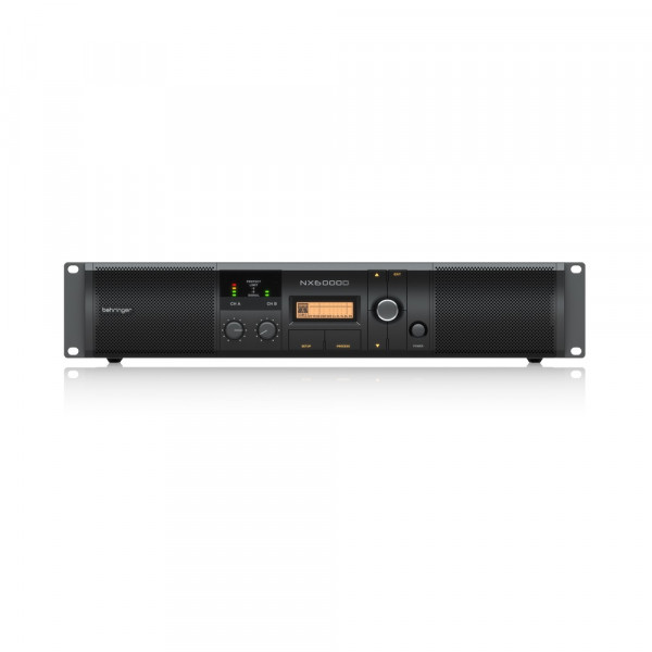 BEHRINGER NX6000D усилитель мощности 2 х 3000 Вт при 4 Ом; 2 х 1600 Вт при 8 Ом