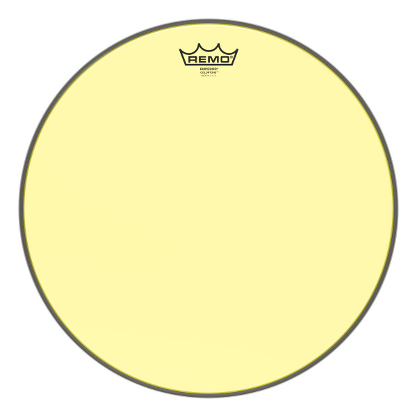 REMO BE-0316-CT-YE Emperor® Colortone™ Yellow Drumhead, 16' цветной двухслойный прозрачный пластик, желтый